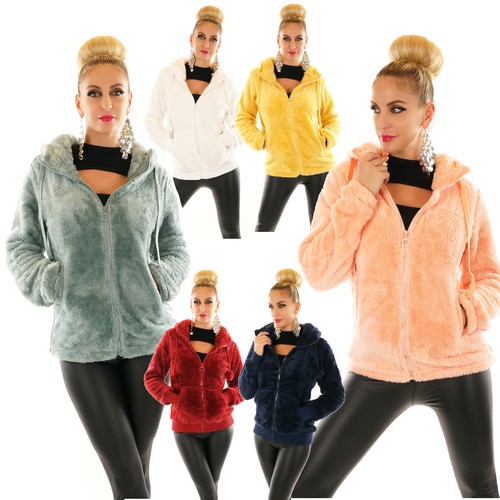 Teddy sweatshirt mit kapuze - sweatshirt,