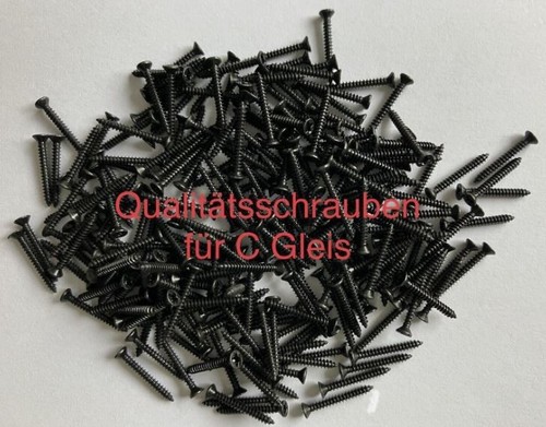 250 stück gleis schrauben - stück!, c-gleis