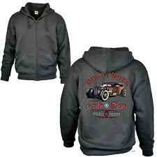 Auto Oldtimer Jacke Kapuzen