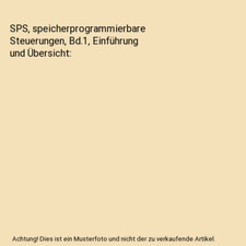 SPS, speicherprogrammierbare