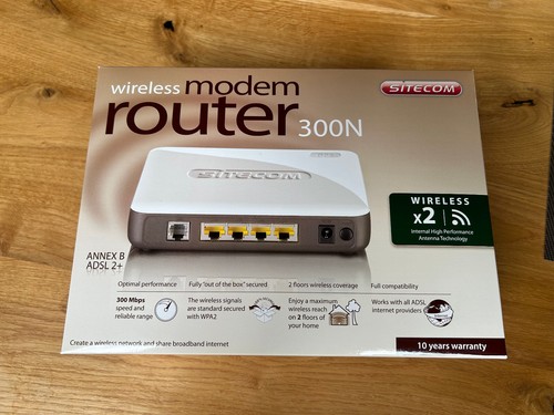 Wireless modem router - modem, 300n