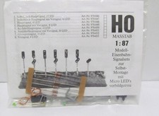 H0 Signalbausatz Selbstblocksignal mit Vorsignal, 6 LED, OVP, XU8426X