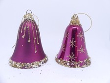 Christbaumschmuck Glocken Glas