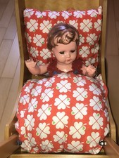 Puppenwagen Holz 70er Jahre