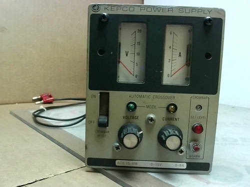 Kepco ate netzteil - 15-6m, 0-15