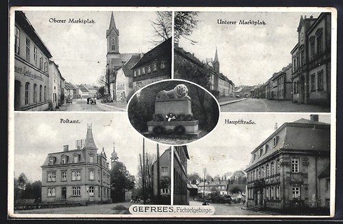 Gefrees fichtelgebirge - ak,
