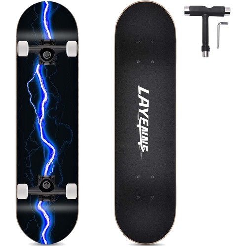 Skateboard 80cm ahorn - skateboard,, 80cm,
