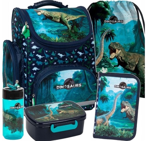 Dino dinosaurier schulranzen - ,