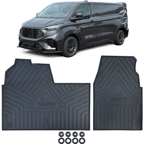 Auto gummi fußmatten schwarz - fußmatten,