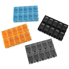 10x SMD Container Box Sortiment Kasten Mäuse Klo Sortiment Kleinteile 0603 0805