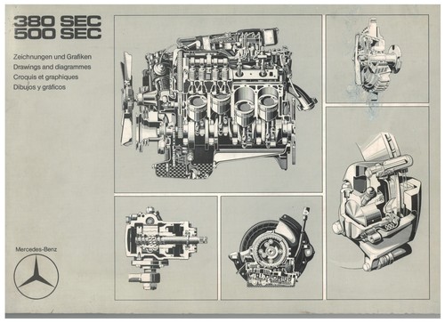 Mercedes benz 380 sec 500 - benz,