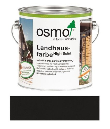 Osmo landhausfarbe schwarzgrau - osmo,