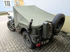Willys Jeep M38 A1, Standverdeck, Parkverdeck, Regenschutz
