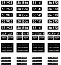 100 x selbstklebende