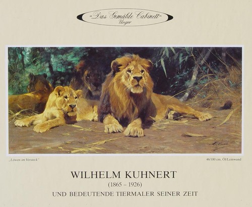 Wilhelm kuhnert afrika safari - wilhelm,