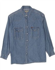 Mustang Herren Jeanshemd Large