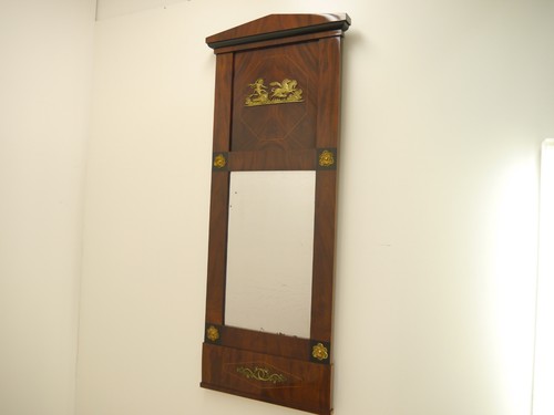 Biedermeier spiegel mahagoni - spiegel,