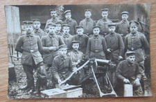 Altes Foto MG Maschinengewehr Trupp 1. WK