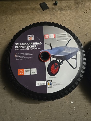 Schubkarrenrad vollgummi rad - schubkarrenrad,