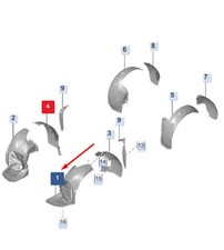 Porsche 911 992 Kotflügel