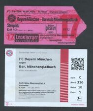 FC Bayern München - Borussia Mönchengladbach ---  2x Ticket Bundesliga 1