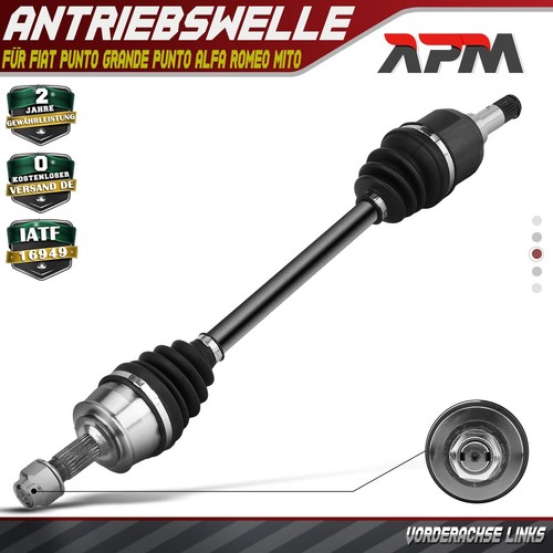 Antriebswelle vorne links - links, ohne