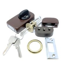 Kastenschloss Türzusatzschloss Türschloss Schloss diverse Farbe 60mm    /050310/