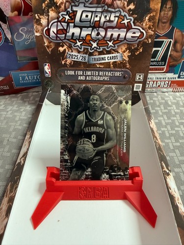 Jalen williams topps chrome - jalen,