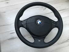 Lederlenkrad BMW M Paket M5 E36 E38 E39 Z3 mit EINSTUFIG  Airbag + Multif 4 TOP