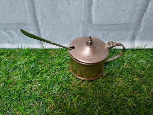 Vintage alter senftopf - vintage, mit