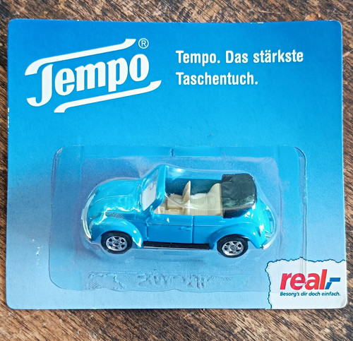 Welly käfer cabrio blau - welly, vw
