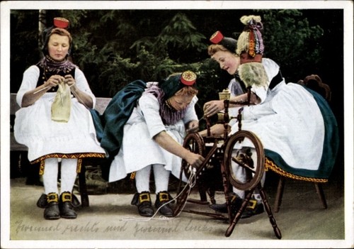 Hessische trachten - hessische,