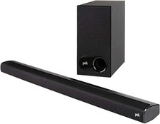 Polk Audio Signa S2 TV Soundbar mit Subwoofer Bluetooth AUX Schwarz Wie Neu