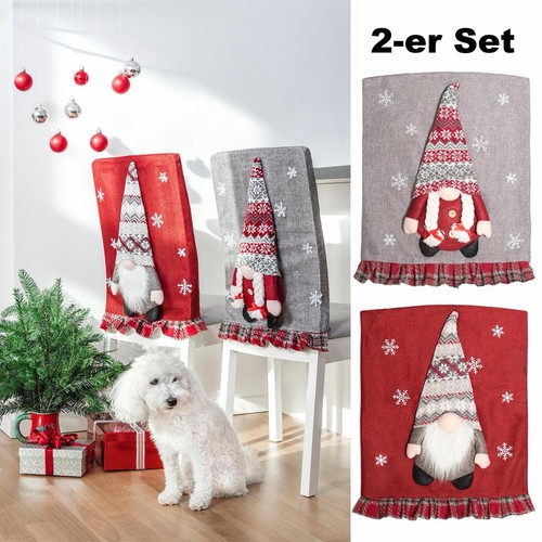 Weihnachten stuhlhussen mit - stuhlhussen,