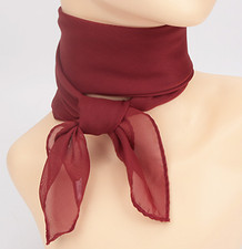 Tuch Halstuch Elegant Damen Schal Krawattentuch Schleife Bandana Kopftuch Deko