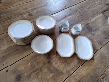 Goldrandgeschirr teilig - goldrandgeschirr,, 10-teilig