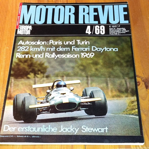 Motor revue heft - 72, 4/69/