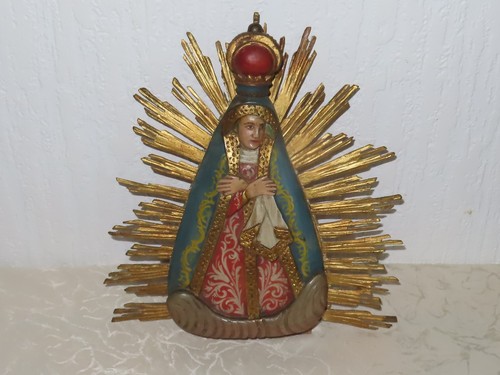 Holzfigur heiligenfigur - holzfigur,