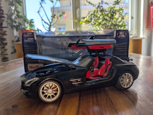 Mercedes sls amg - mercedes, 1:18