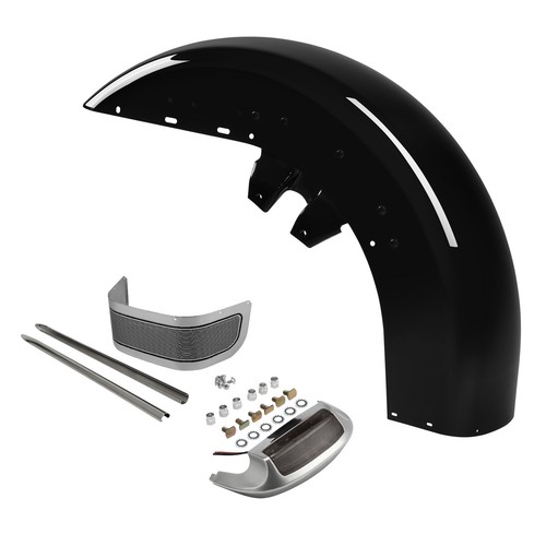 Vivid black front - front, fit
