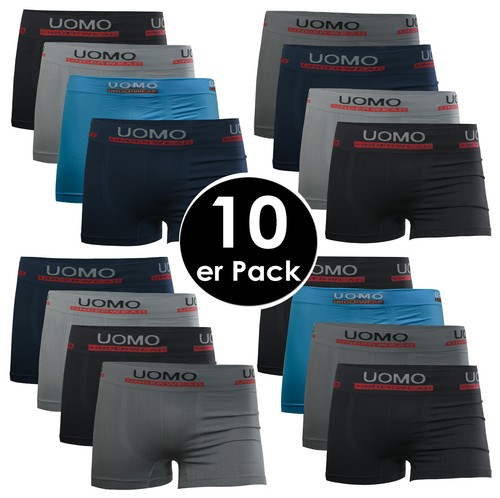 10er pack boxershorts herren - pack,