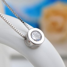 Halskette Anhänger Rund