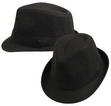 Trilby Hut in schwarz oder