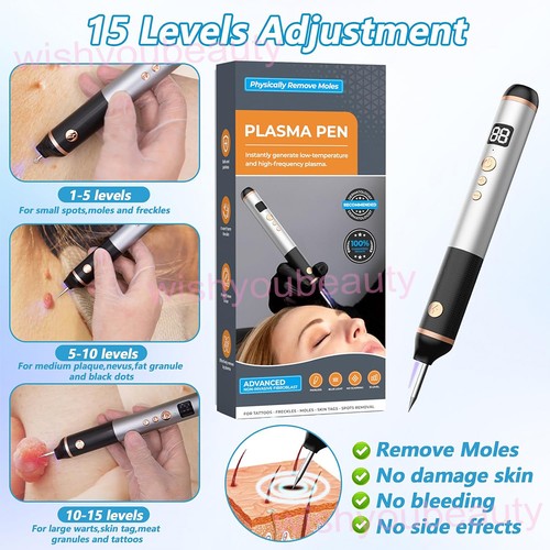Laser plasma pen - plasma, stufen