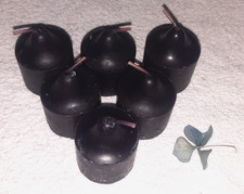 Partylite V0682E Votivkerzen schwarze Kirsche Rarität mystische schwarze Kerzen