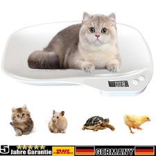 Elektronische Digital Tierwaage bis 15kg Haustier Katze Hunde Kleintierwaage DE