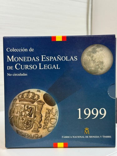 Spanien 1999 kms münzen - spanien, 8