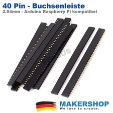 40 Pin Polig Buchsenleiste stapelbar weiblich Header 2.54mm Arduino Raspberry Pi