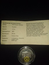 BVB Borussia Dortmund Fanprägung Rarität ungeöffnet mit Zertifikat *OVP*