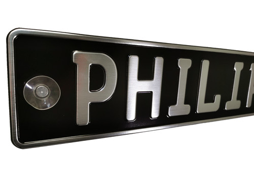 Namenschild lkw fahrer - namenschild,
